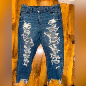 American Eagle mom jeans (size 18 short)